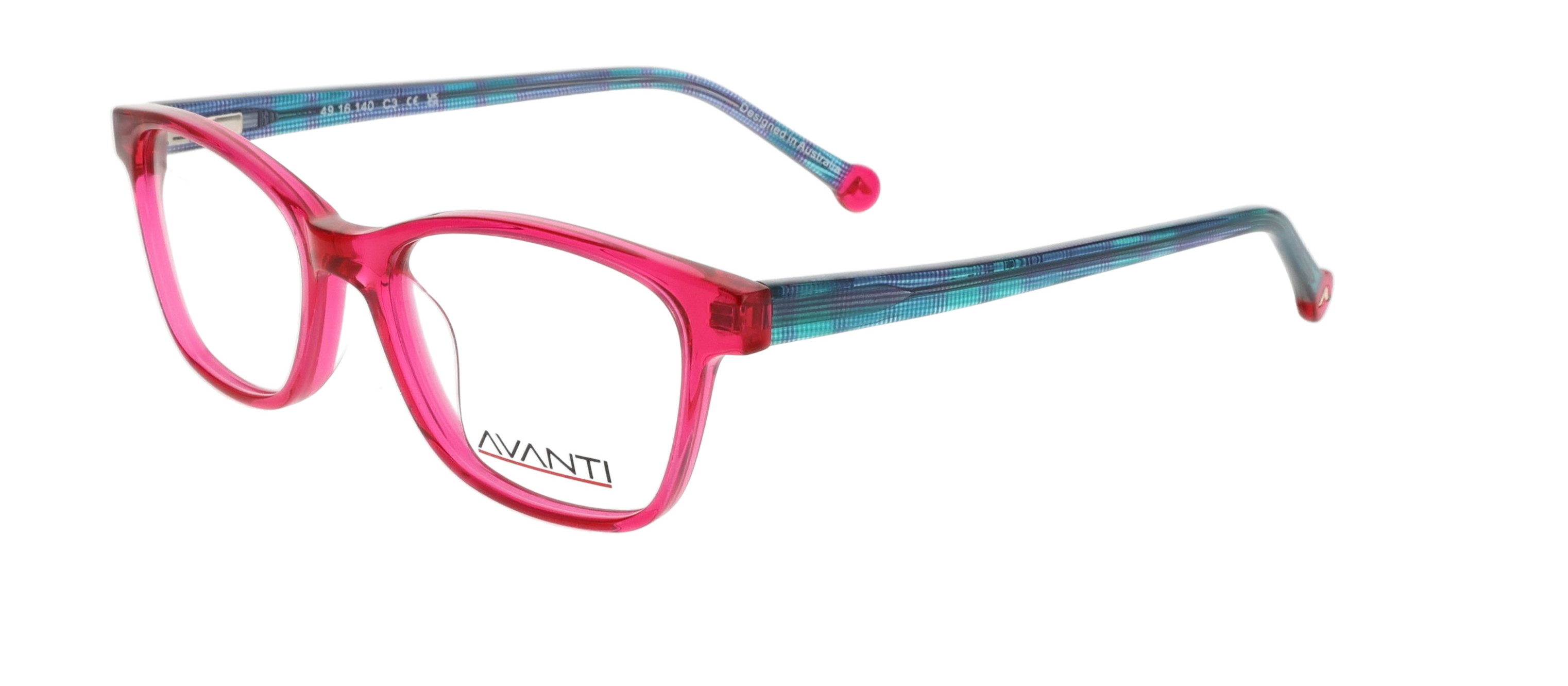 Evie 49/16 C3 Transparent Fuschia