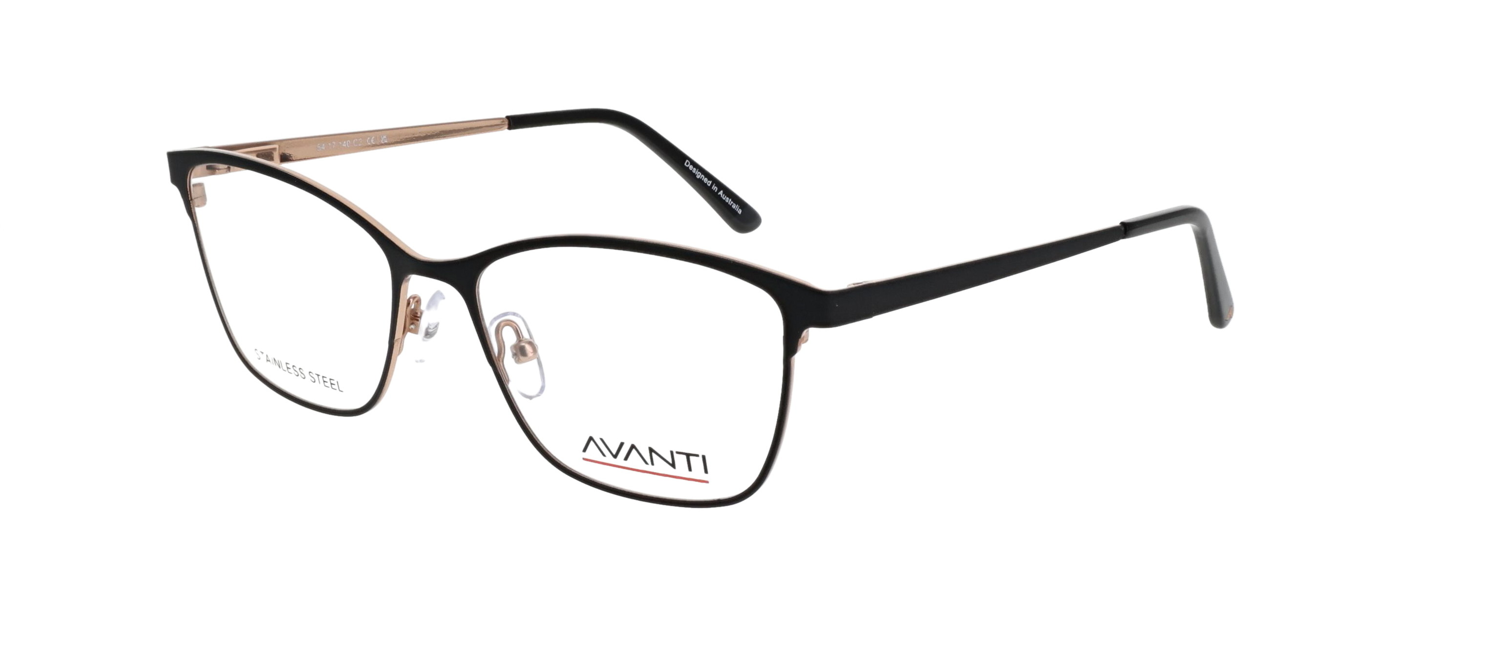 Emerald 51/17 C2 Black / Rose Gold