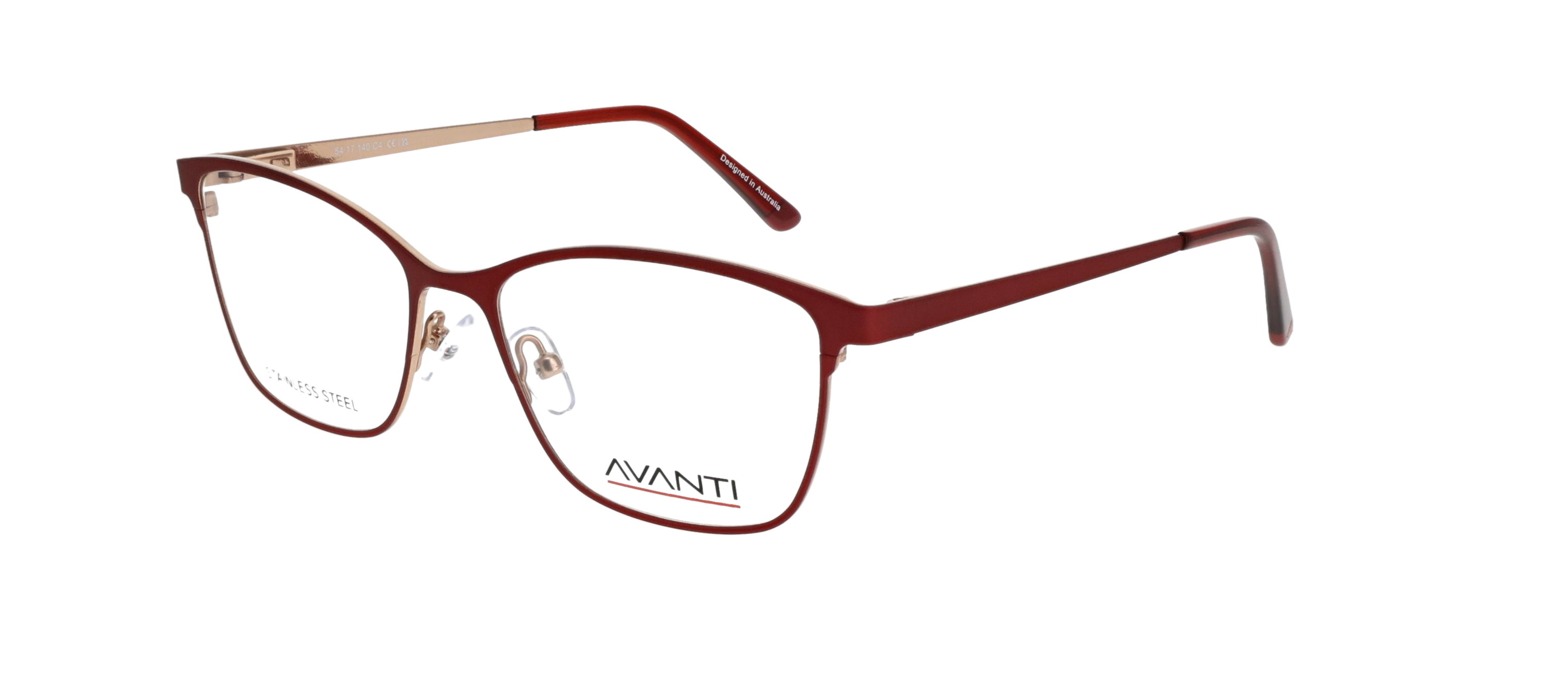 Emerald 51/17 C4 Red / Rose Gold