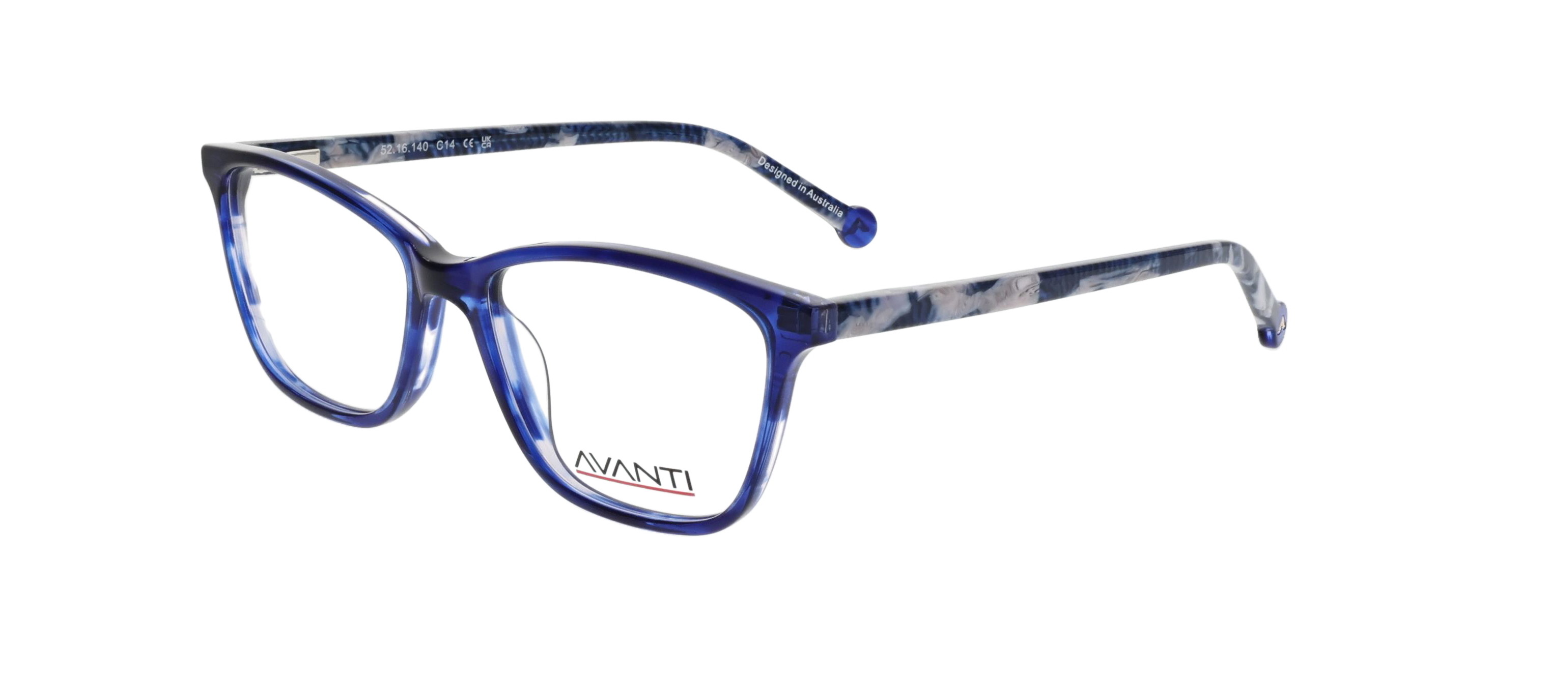 Azalea 52/16 C14 Transparent Blue mottle